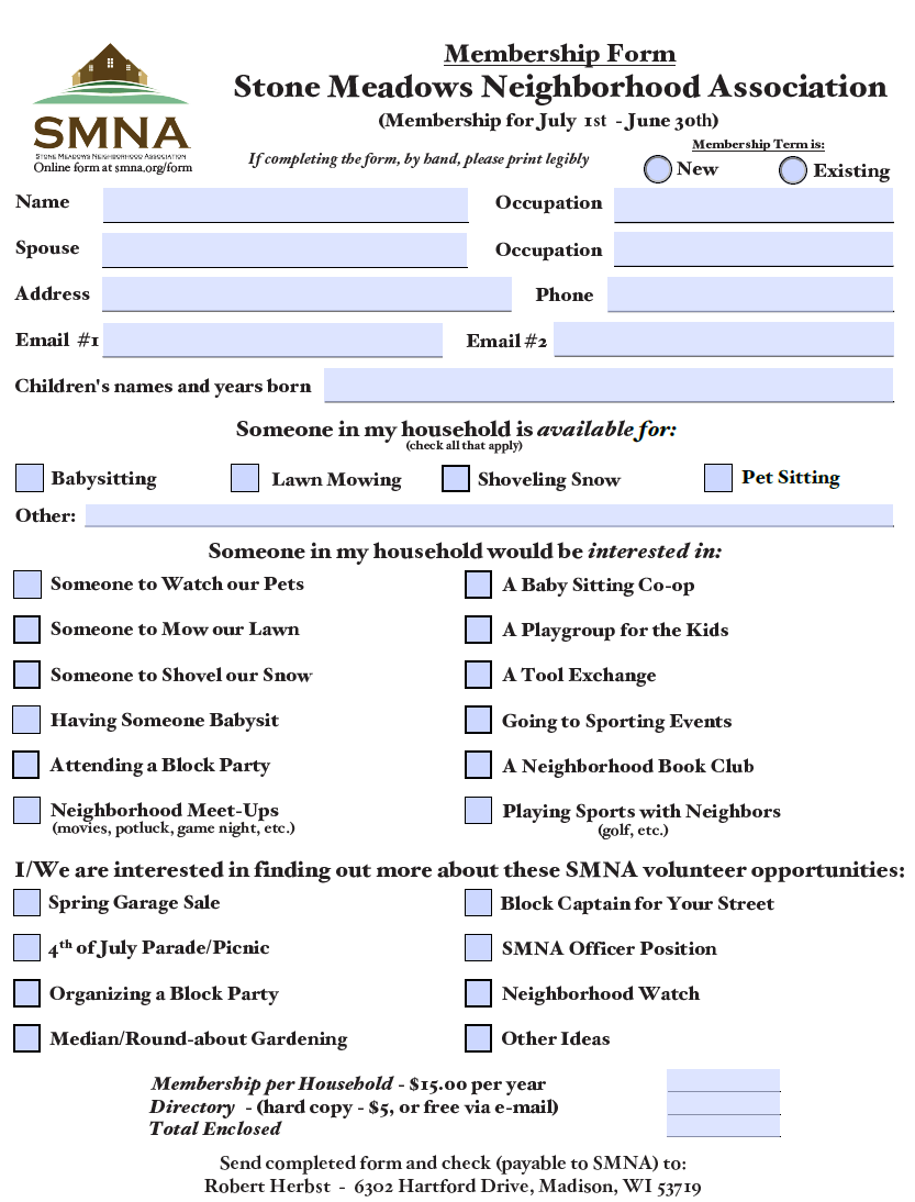 SMNA Application