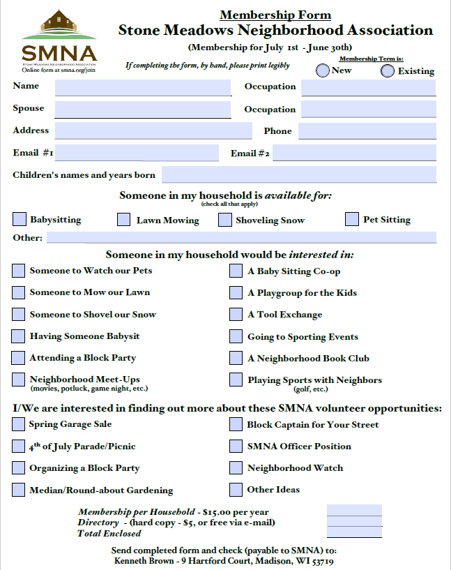 SMNA Application